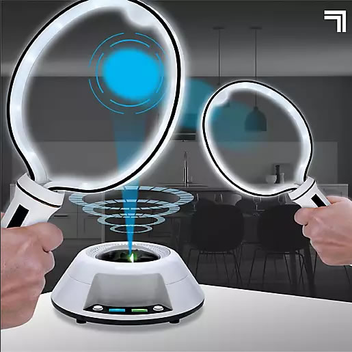 Virtual led space pong