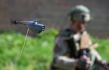 Black Hornet Nano Unmanned Air Vehicle (UAV) Drone